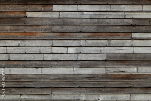 Retro wooden wall for background.
