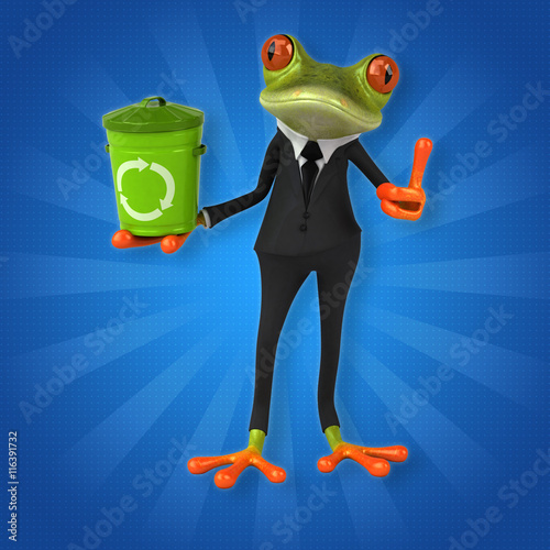 Fun frog