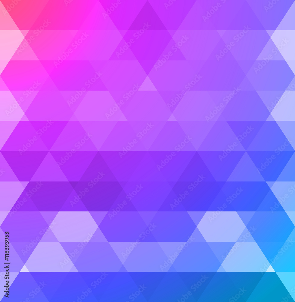 Square polygonal background. Vector element for your creativity