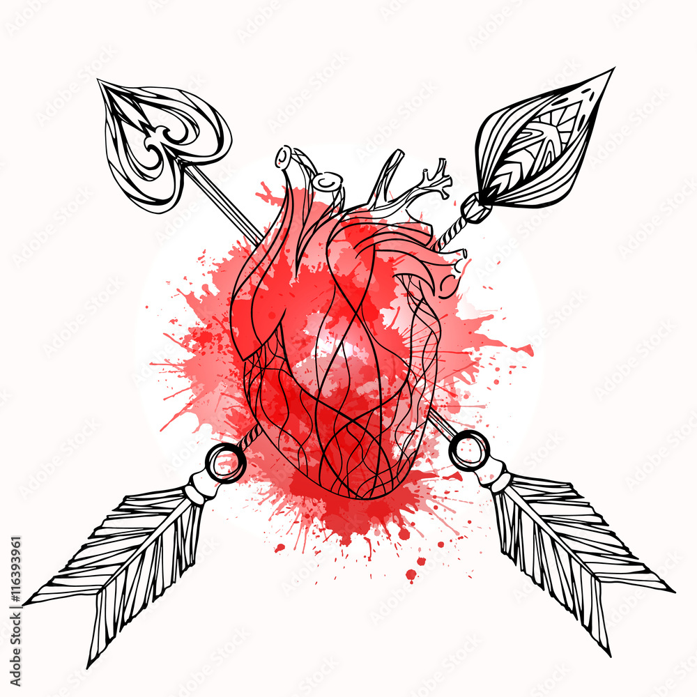 Arrow Tattoo PNG, Vector, PSD, and Clipart With Transparent Background for  Free Download | Pngtree