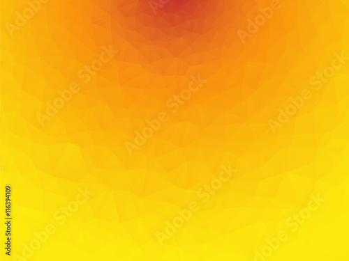 orange low poly geometric sun summer pattern