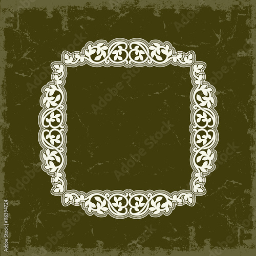 Frame in vintage style
