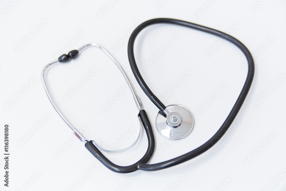 Stethoscope isolated on white Stethoscope isolated on white