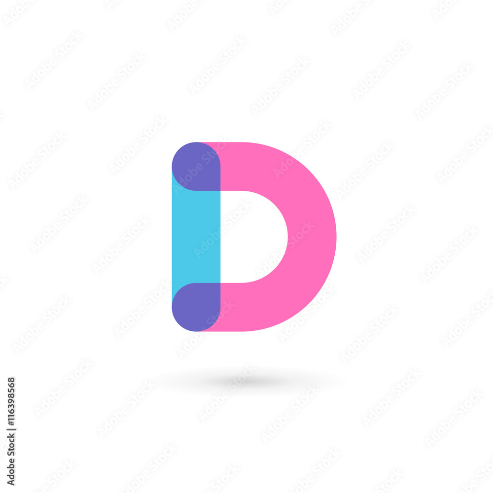 Letter D logo icon design template elements Letter D logo icon design template elements
