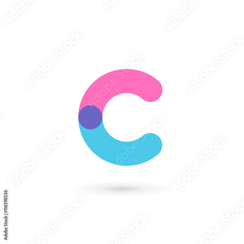 Fototapeta Naklejka Na Ścianę i Meble -  Letter C logo icon design template elements