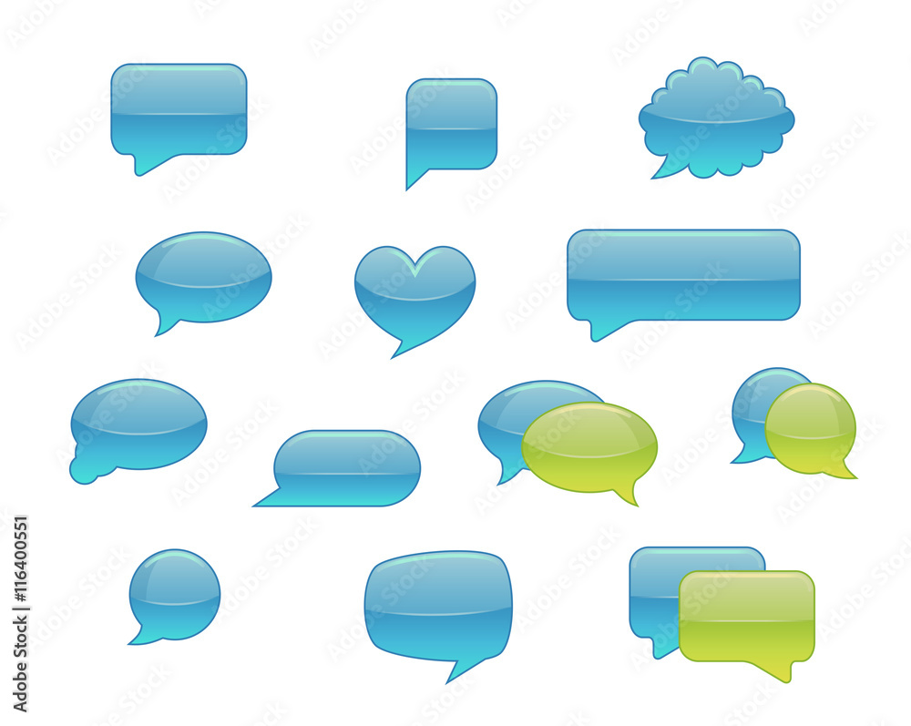 Speech bubbles Speech bubbles