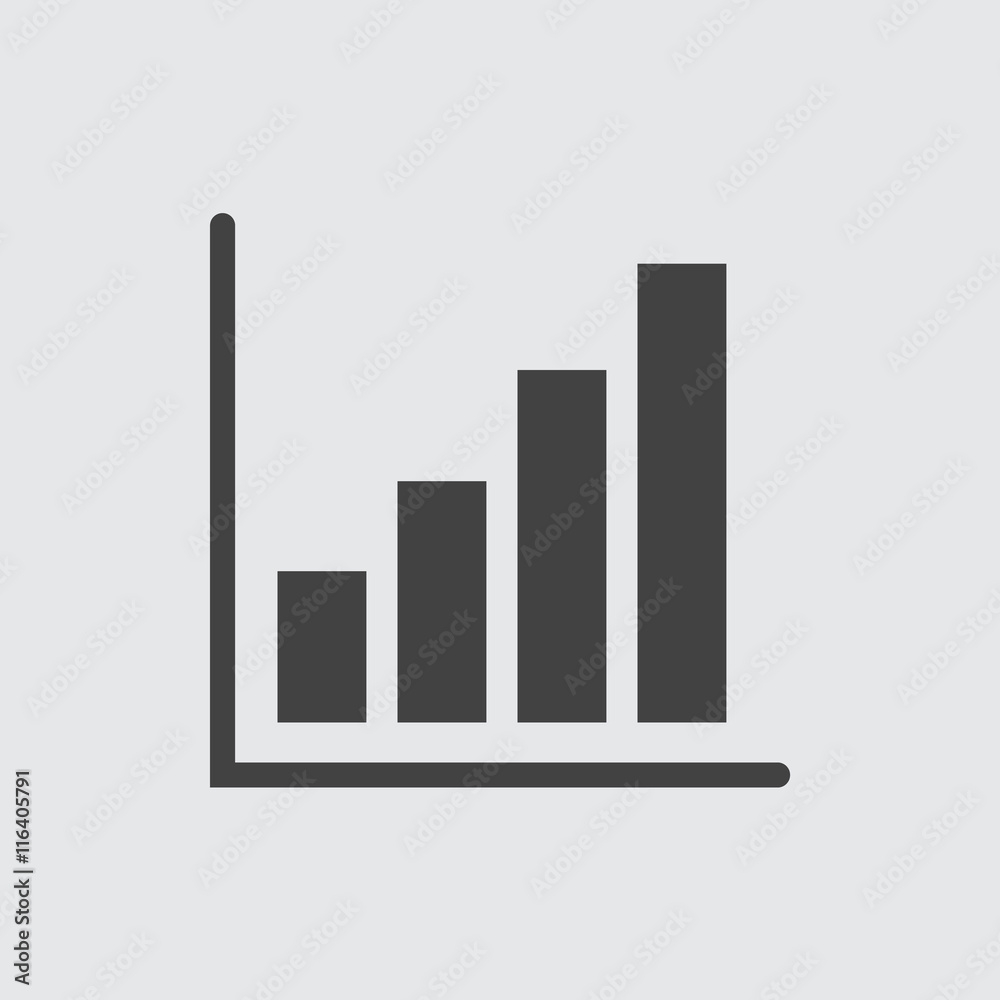 Chart Icon, Vector Chart Icon Eps10. Chart Icon, Vector Chart Icon Eps10.