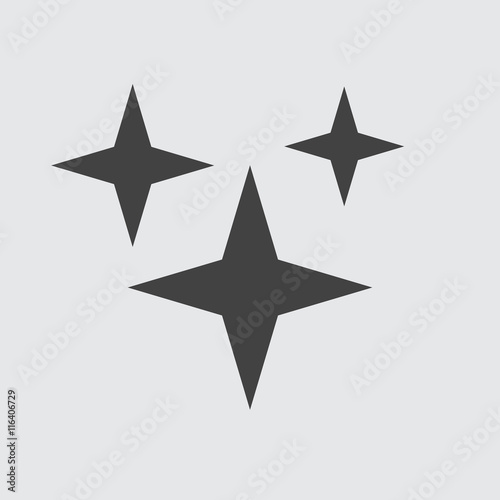 Star icon illustration isolated vector sign symbol