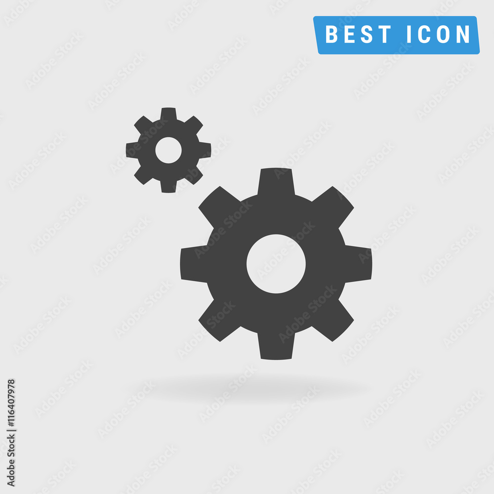 Gear Icon, vector icon eps10. Gear Icon, vector icon eps10.