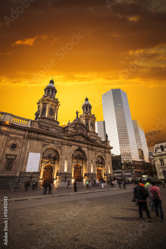 Santiago de Chile downtown