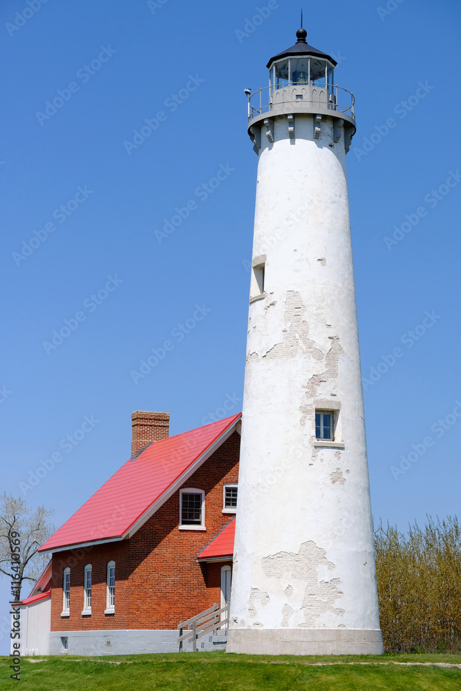 Tawas Point Lighthouse, built in 1876