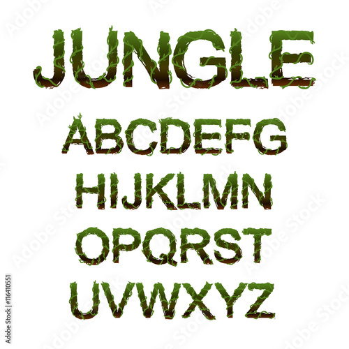jungle font