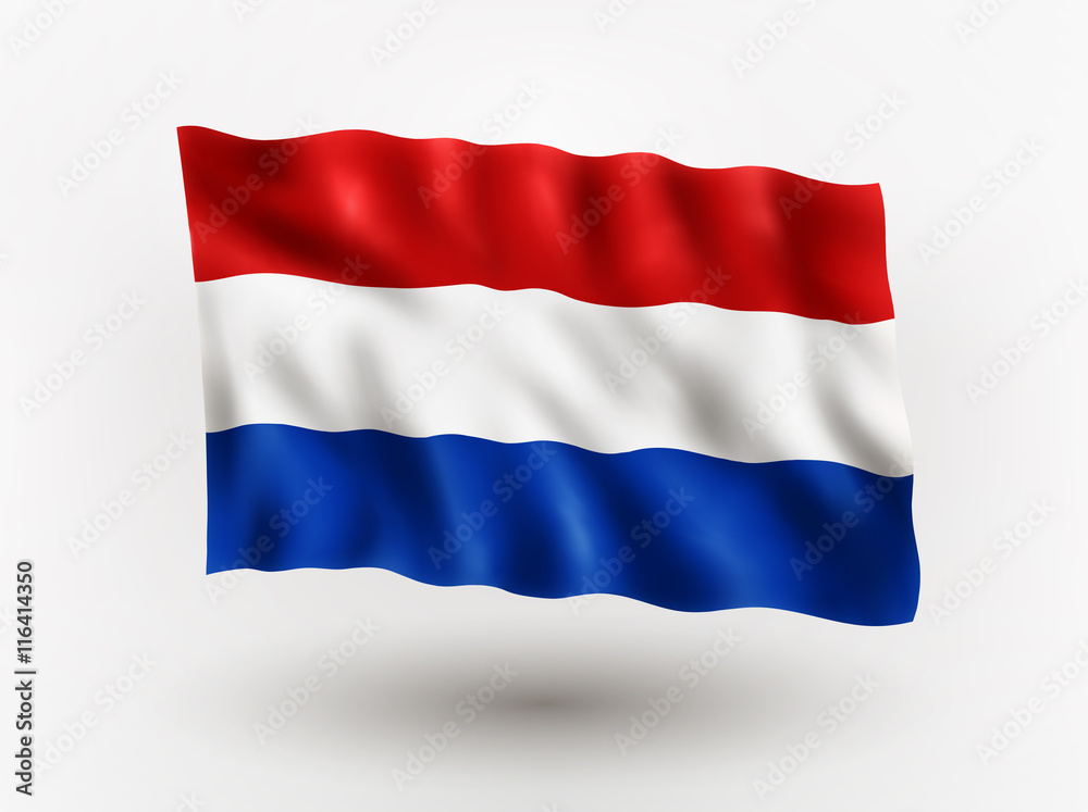 Flag of Netherlands. Flag of Netherlands.