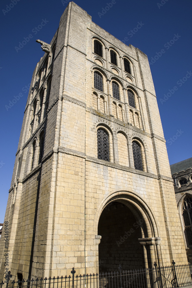 The Norman Tower in Bury St. Edmunds