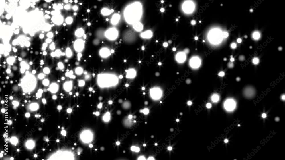 Glowing particle in random direction 3D render abstract background animation motion graphic with copy space on black background Glowing particle in random direction 3D render abstract background animation motion graphic with copy space on black background