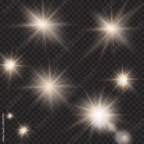 flares, rays, beams, sun burst, light effects under clipping mask