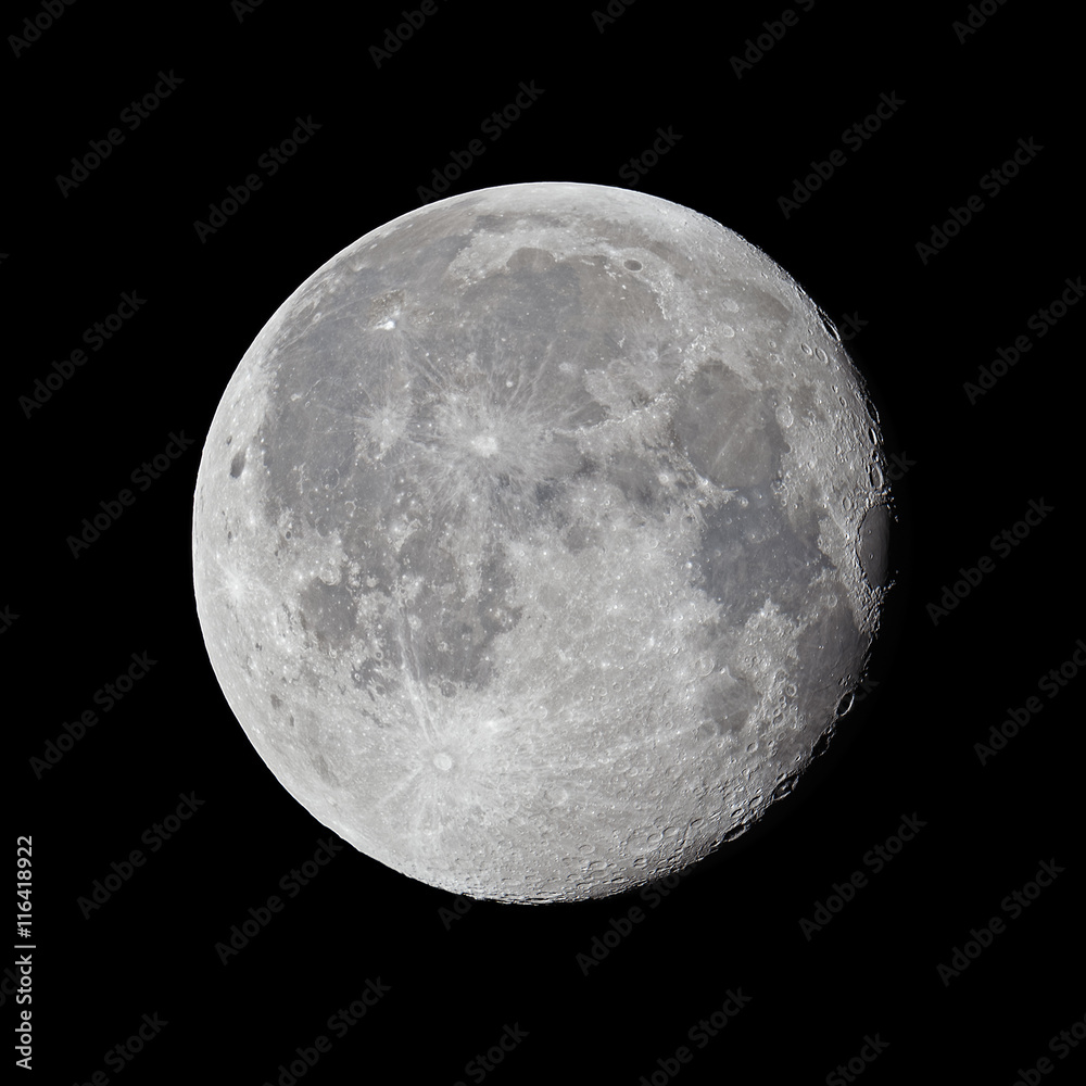 Wunschmotiv: Full moon high contrast (99,3%) #116418922