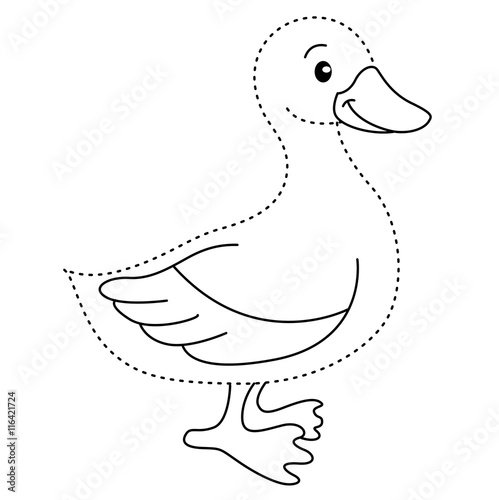 educational exercise and coloring book for children