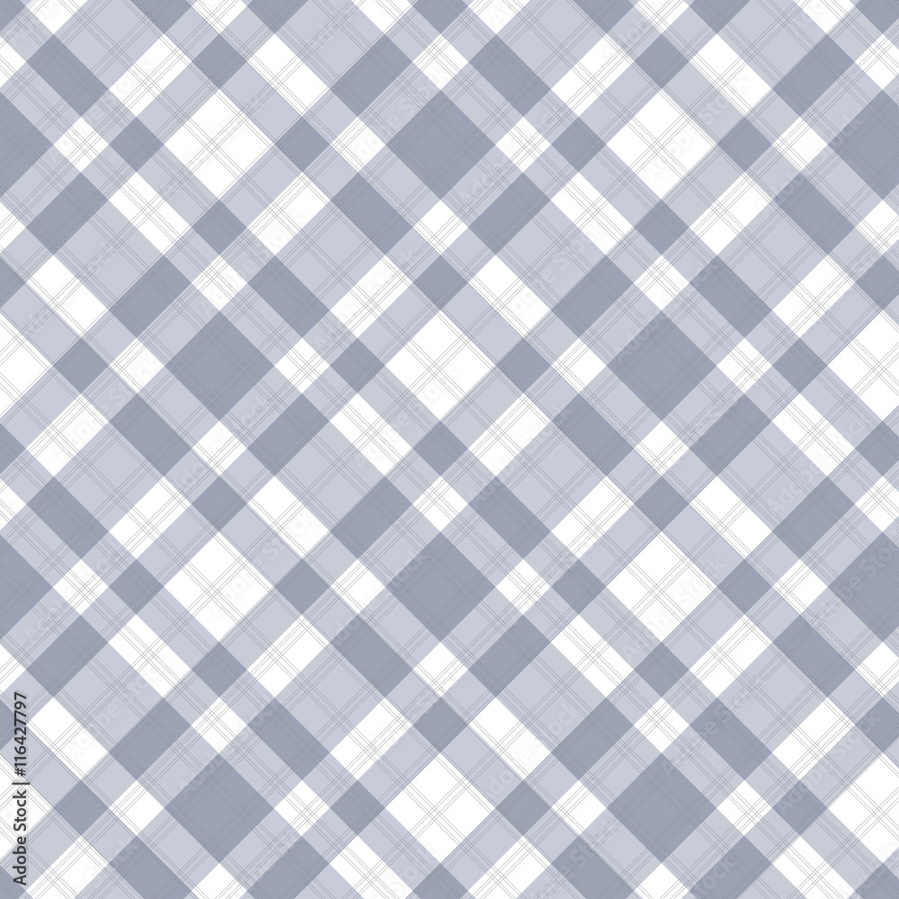 grau lila Karo Tischdecke Muster kariert Plaid 