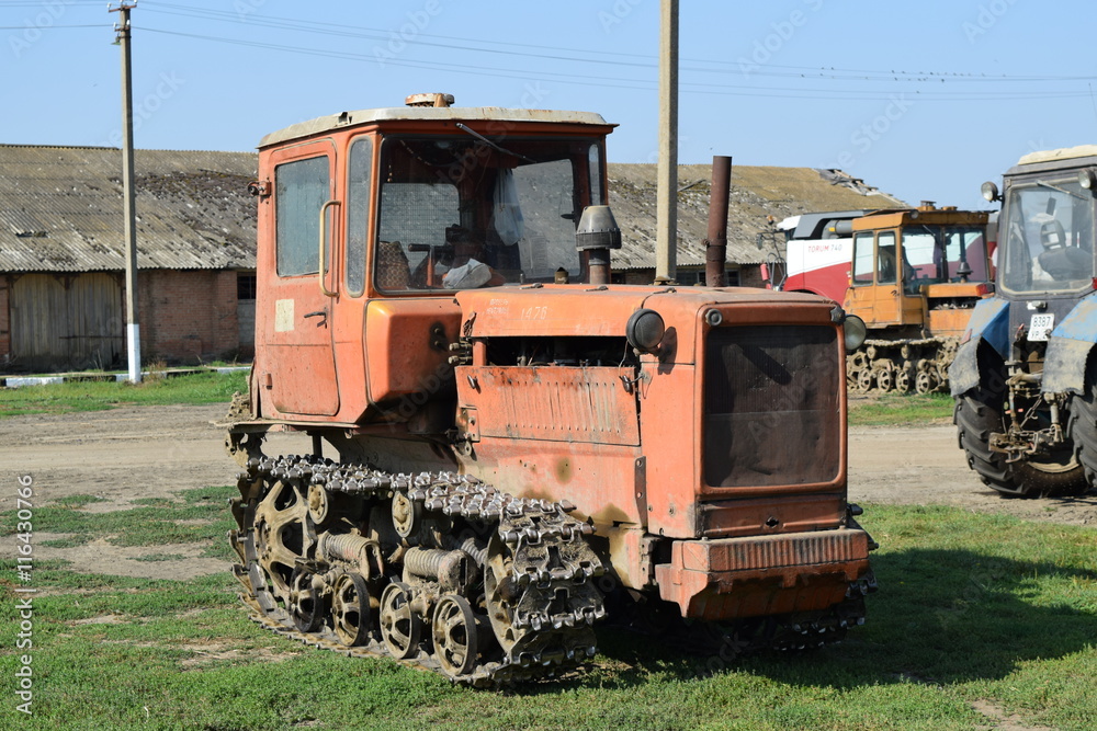 Tractor. Agricultural machinery. Tractor. Agricultural machinery.