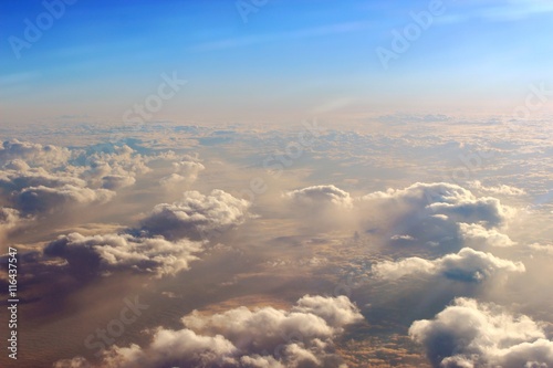 Above the Clouds - from a plane © Klint Arnold