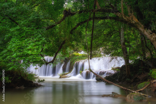 Palatha Waterfall Umphang Tak  Thailand. 