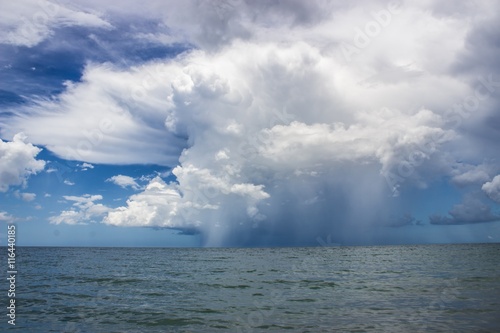 Storm over the Gulf of Mexico
