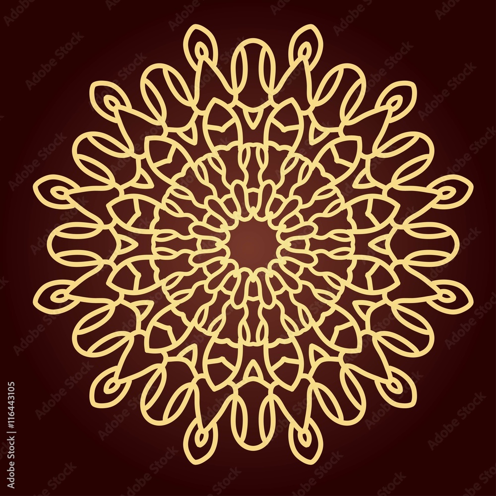Ethnic decorative element. Ethnic decorative element.