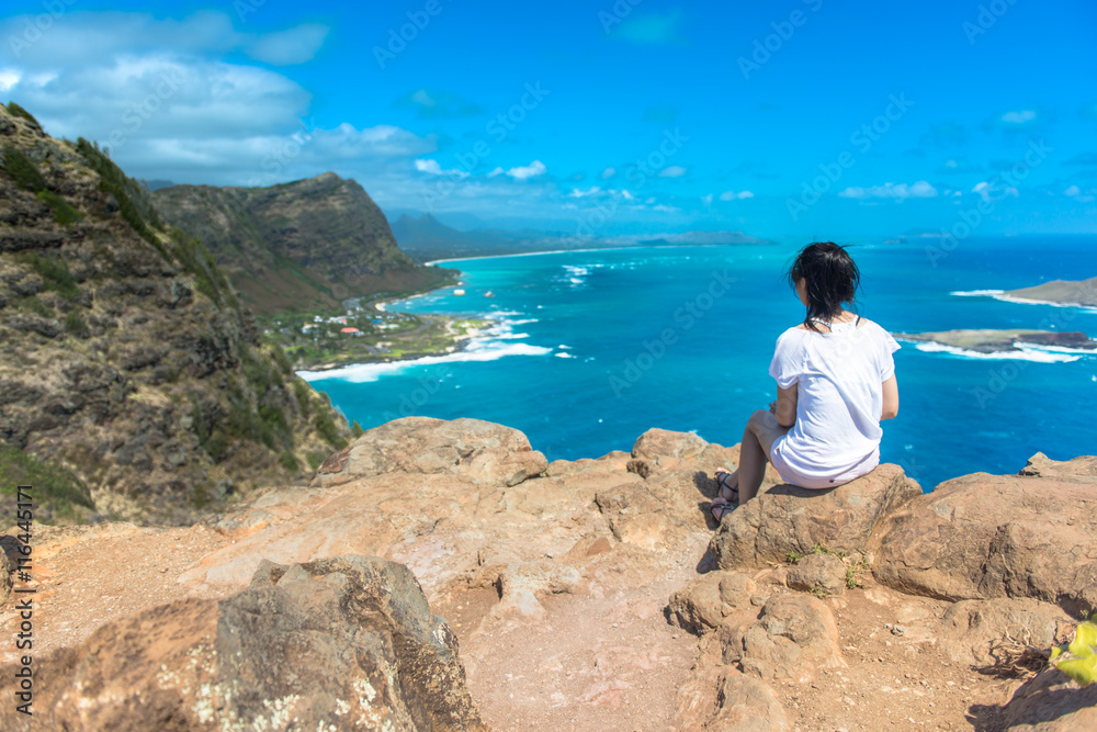 Happy vacation in Hawaii