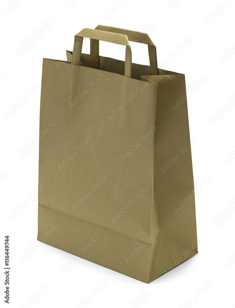 Brown Paper Bag With Handle