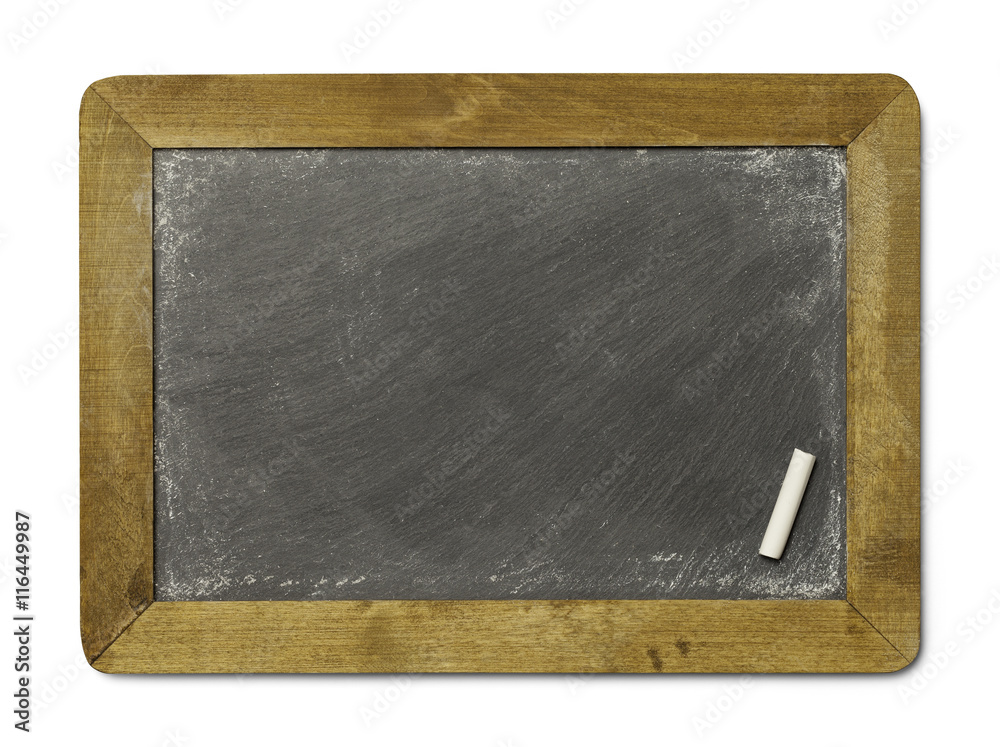 Fototapeta premium Chalk Slate with Chalk