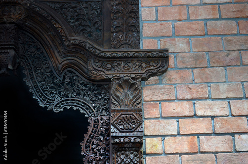 Fotografie wooden window