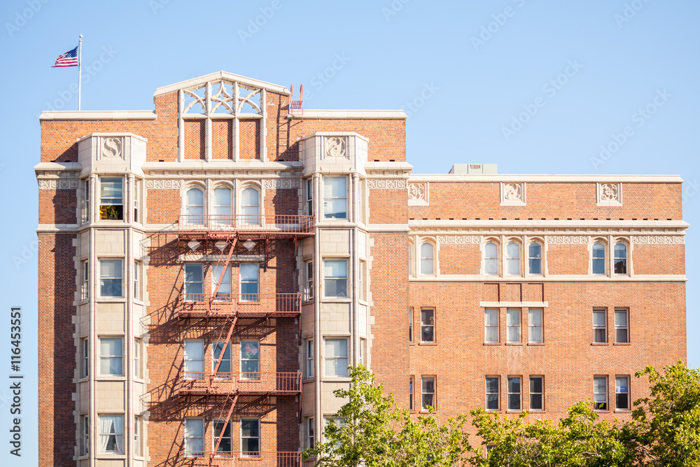 apartment buildings in America