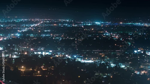 Wallpaper Mural San Fernando Valley Night Time Lapse 45 Cityscape Torontodigital.ca