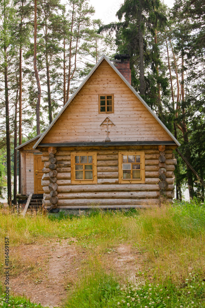 Smolensk monastery on Valaam Island, Russia, Karelia