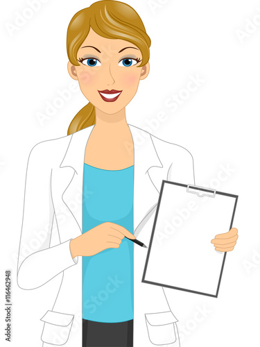Female Doctor Board