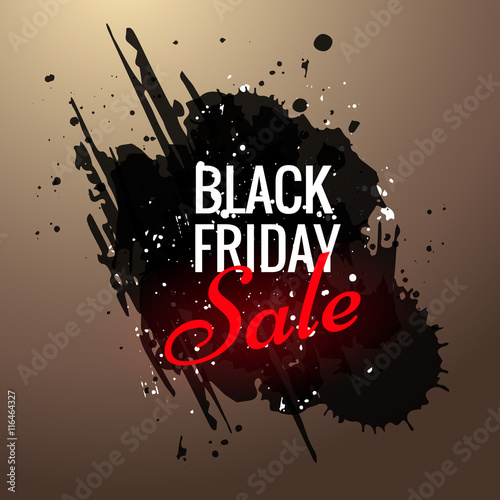 black friday sale advertisement design
