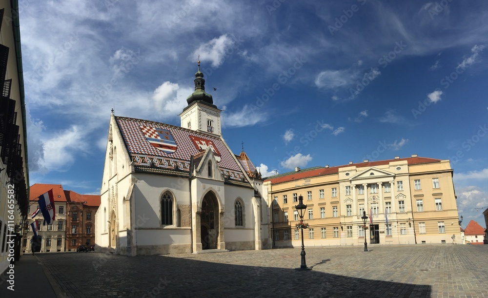 The St. Mark's Church panorama