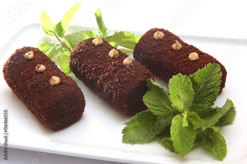 potato cake with Mint photo