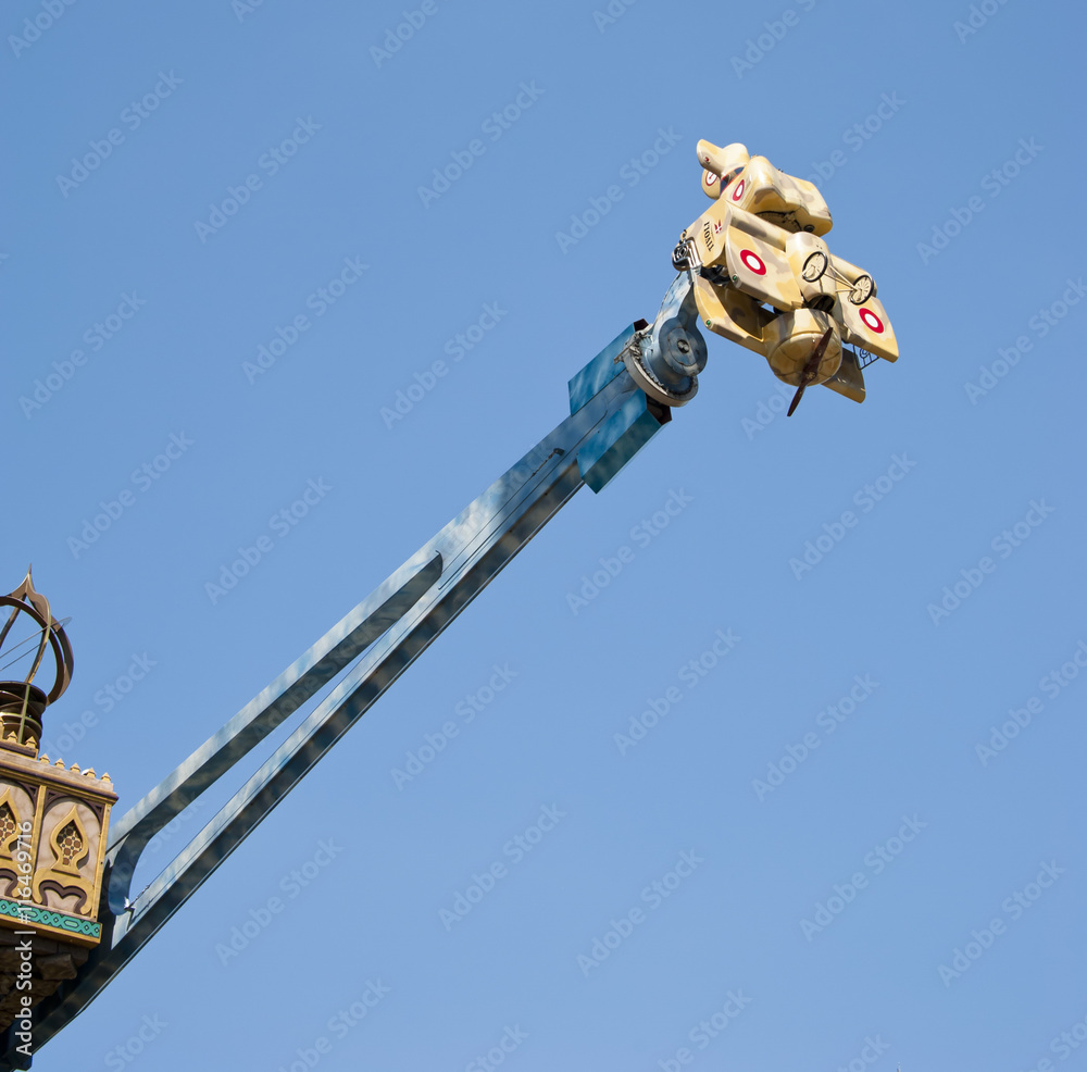 Fototapeta premium Attraction at the Tivoli gardens - Copenhagen