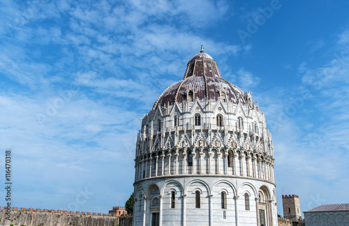 battistero di Pisa  toscana  italia