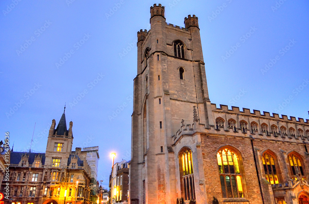 Fototapeta premium University of Cambridge in Cambridge, England, UK..