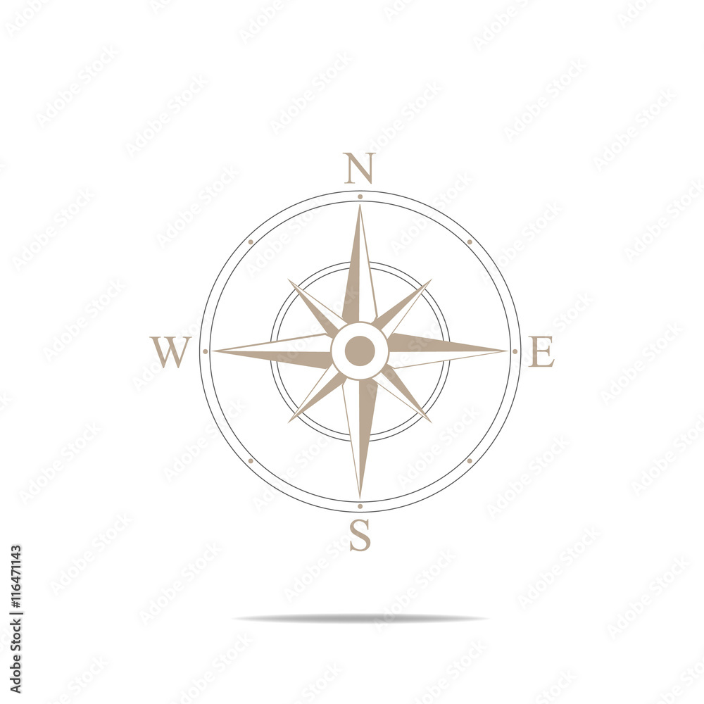 Compass vector Icon. navigation and traveling sign. travel icon Compass vector Icon. navigation and traveling sign. travel icon