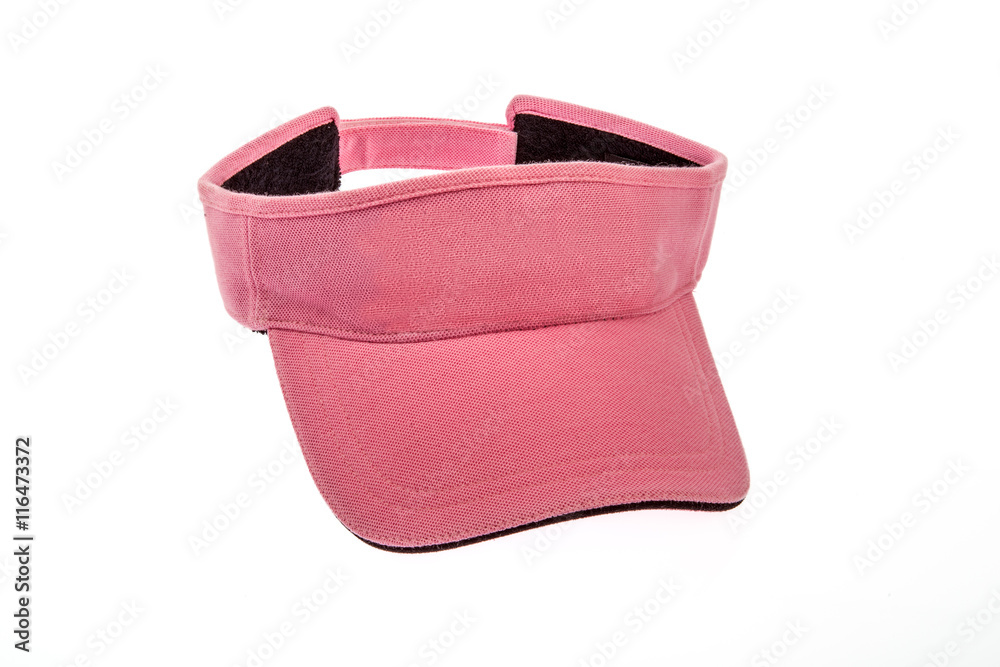 Pink golf visor for man or woman Pink golf visor for man or woman
