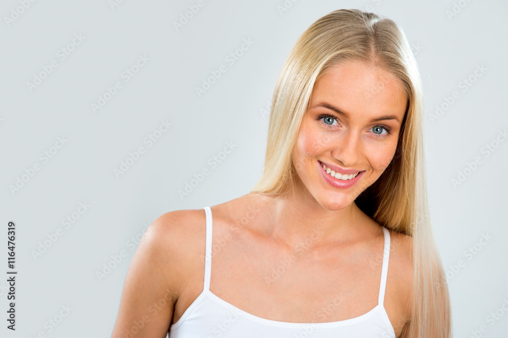 Young woman. Young woman.