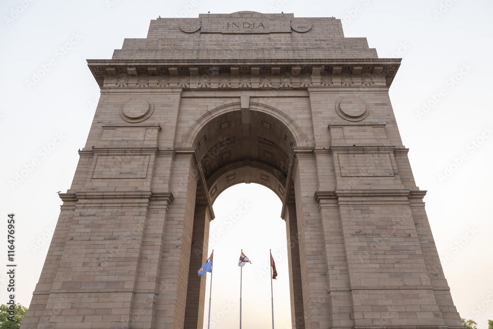 India Gate Memorial in Delhi