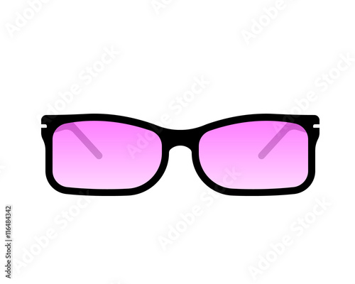 pink glasses