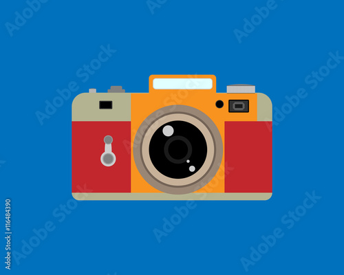 retro camera icon