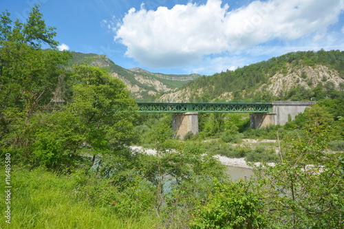 Eisenbahnbrücke über die Drome