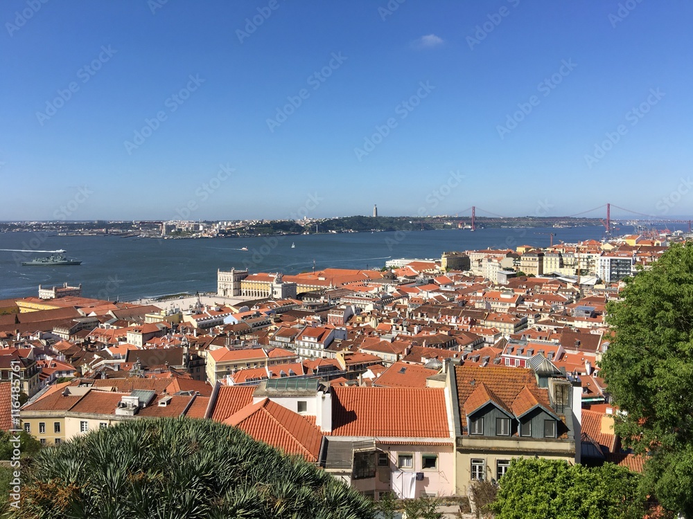 Overlooking Lisbon